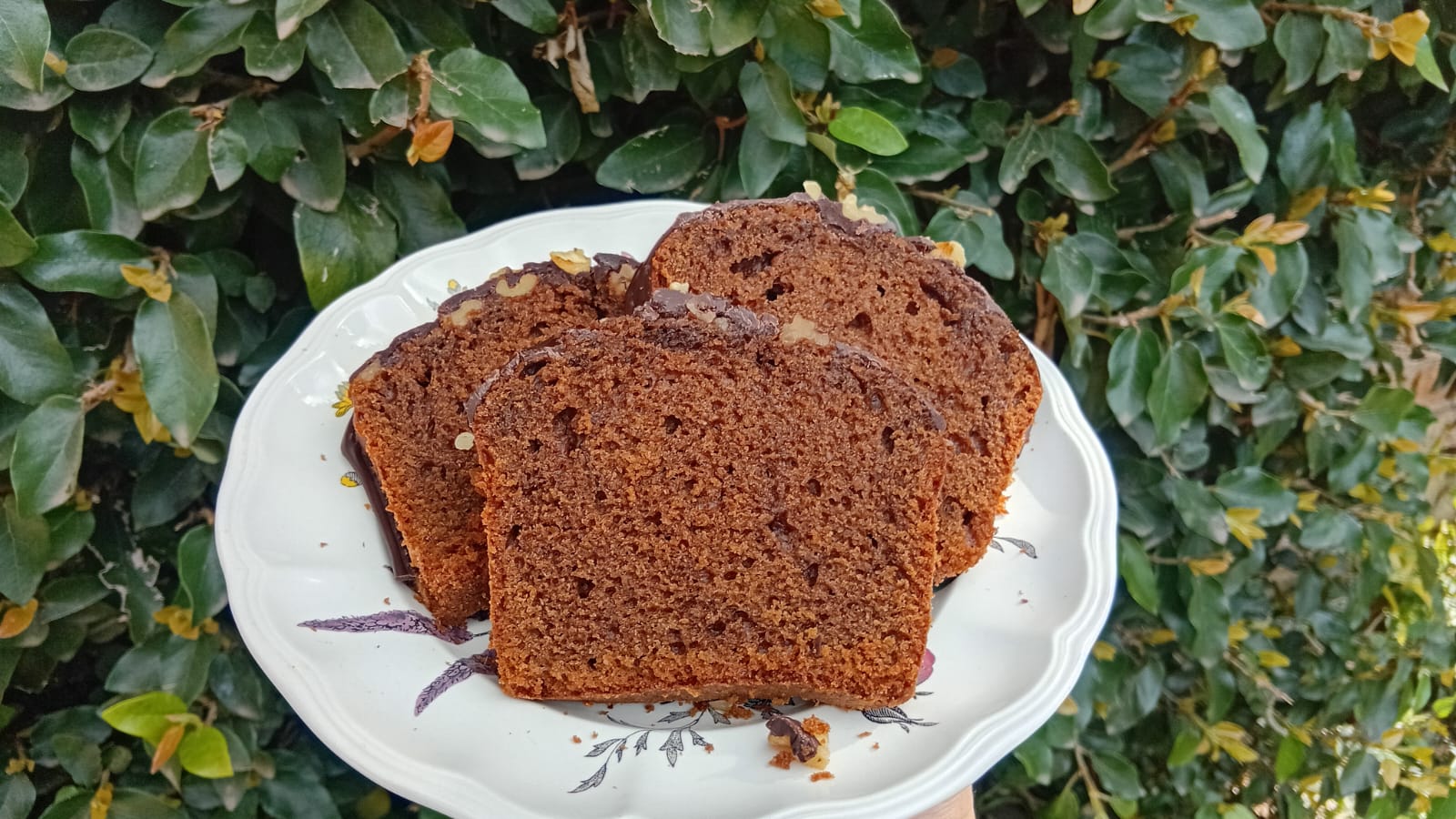 Budín de café y cacao